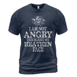 Viking T-shirt This Is Just My Heathen Face