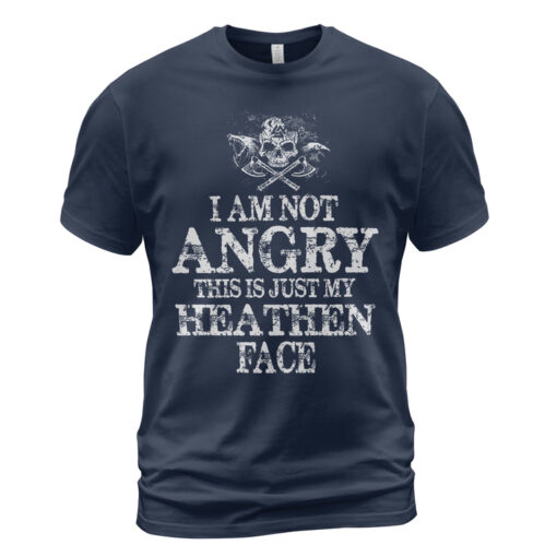 Viking T-shirt This Is Just My Heathen Face