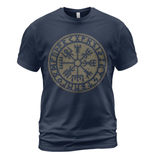 Viking T-shirt Vegvisir Rune Stone