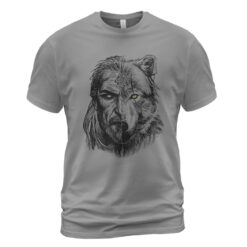 Viking T-shirt Wolf Warrior Valknut