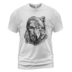 Viking T-shirt Wolf Warrior Valknut