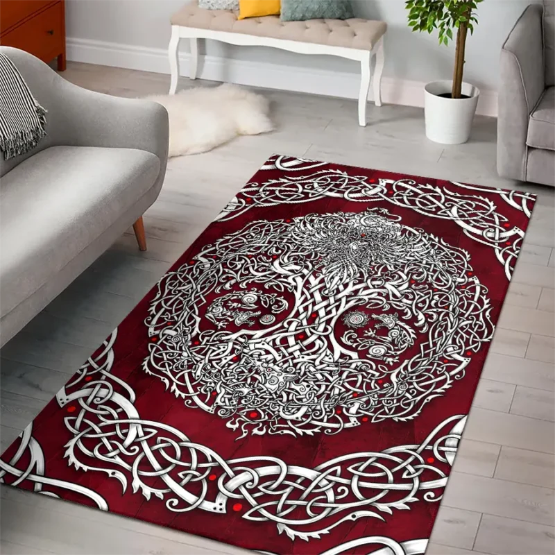 viking rug tree of life metal art