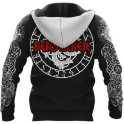Viking Hoodie Berserker Skull