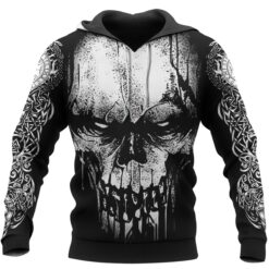 Viking Hoodie Berserker Skull