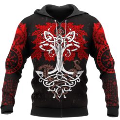 Viking Hoodie Yggdrasil The Norse Tree Of Life