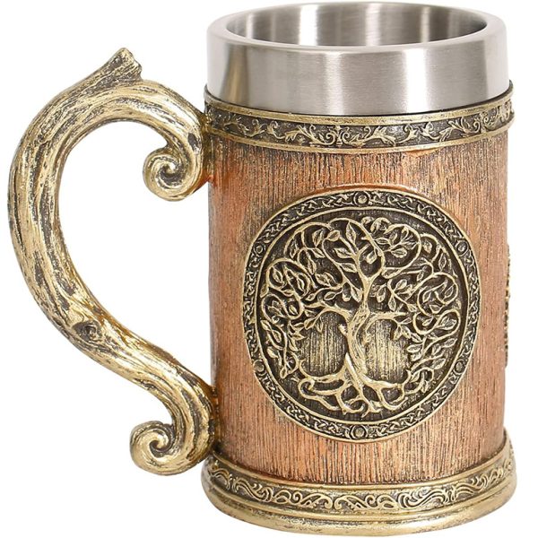 Viking Mug Nordic Mythology World Tree Yggdrasil 1