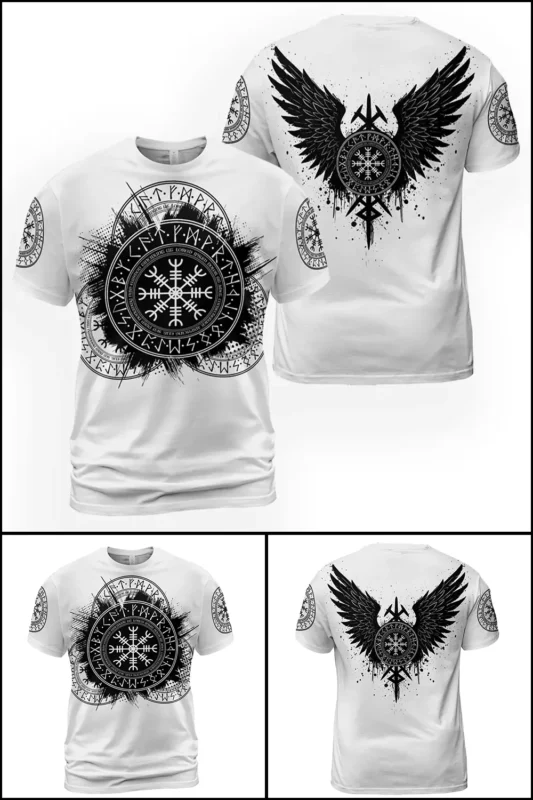 Aegishjalmur AEgishjalmur – The Helm of Awe T shirt 1