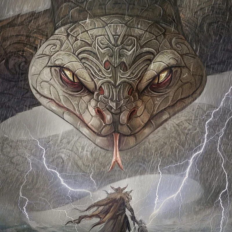 Jormungandr The World Serpent Viking Mythology Monsters 7 Terrifying Creatures from Norse Legends