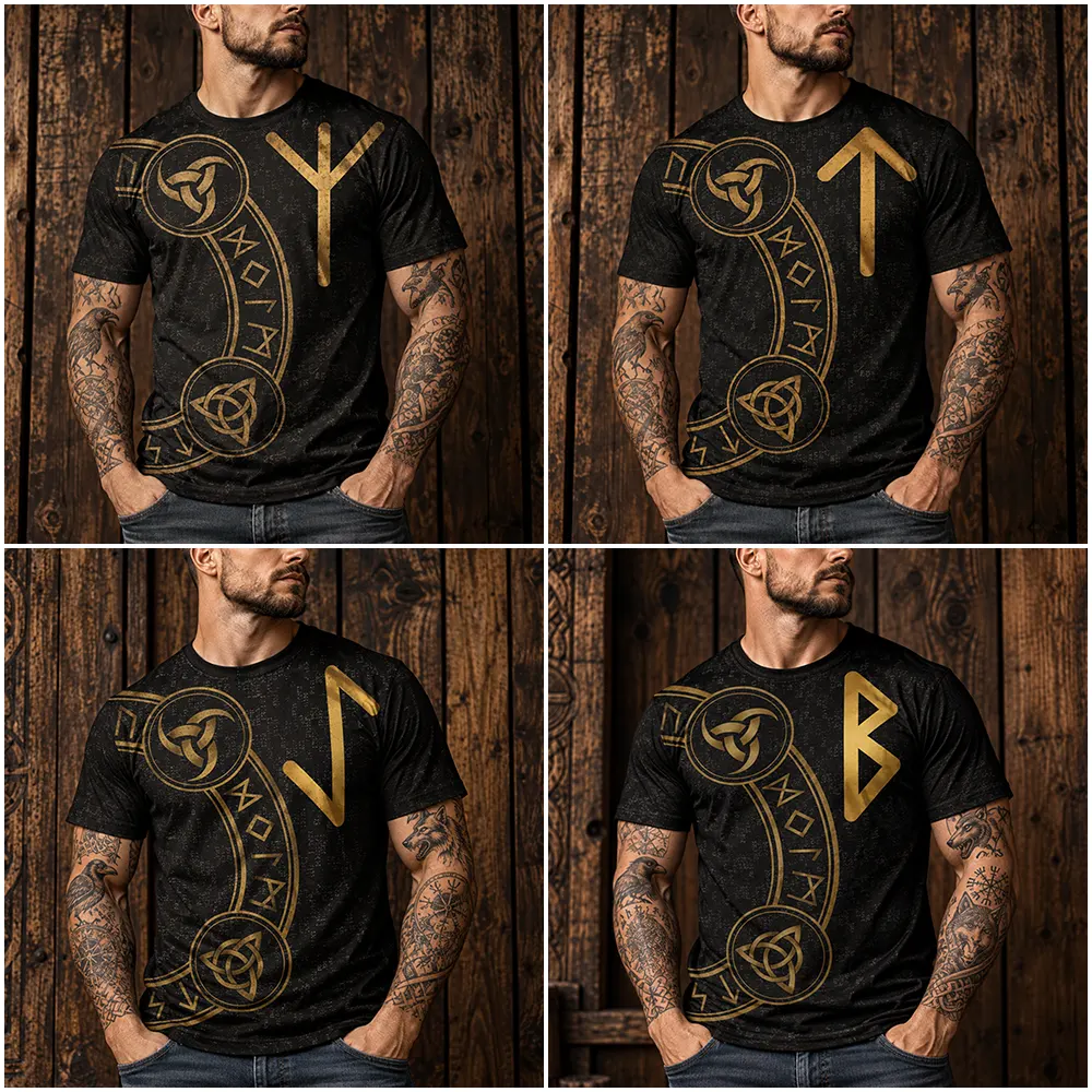Viking Protection Rune T Shirt – Choose Your Rune