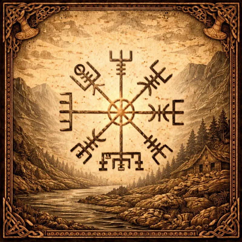 The Vegvísir – The Compass of the Soul