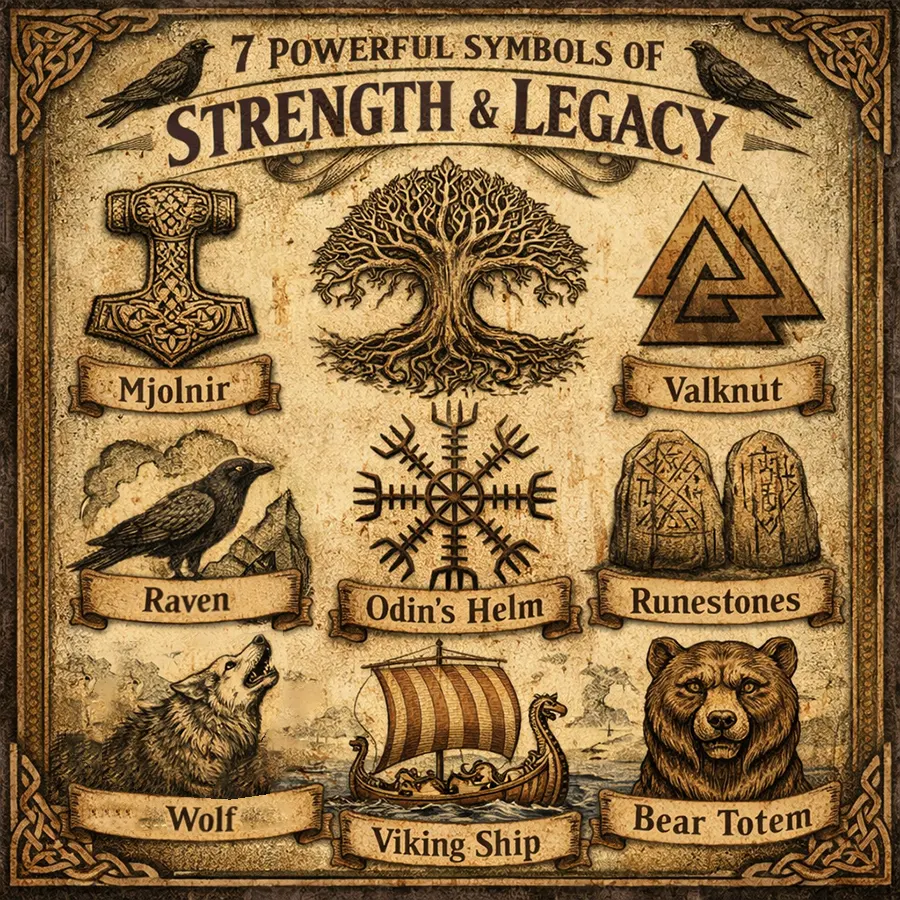 Viking Blood – 7 Powerful Symbols of Strength and Legacy, image size:900x900