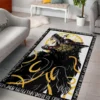 Viking Rug Fenrir Art Viking Protection Rune Bold Mythic Powerful Symbolism