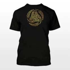 Viking T Shirt Gold Tree Of Life Legendary Sacred Norse Meaning