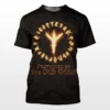 Algiz Protection Rune Viking T-Shirt - Protected by the Old Gods, Norse Symbol of Protection