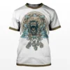 Fearless Viking T Shirt - norse wolf symbol Power
