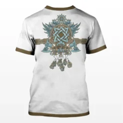 Fearless Viking T Shirt - norse wolf symbol Power