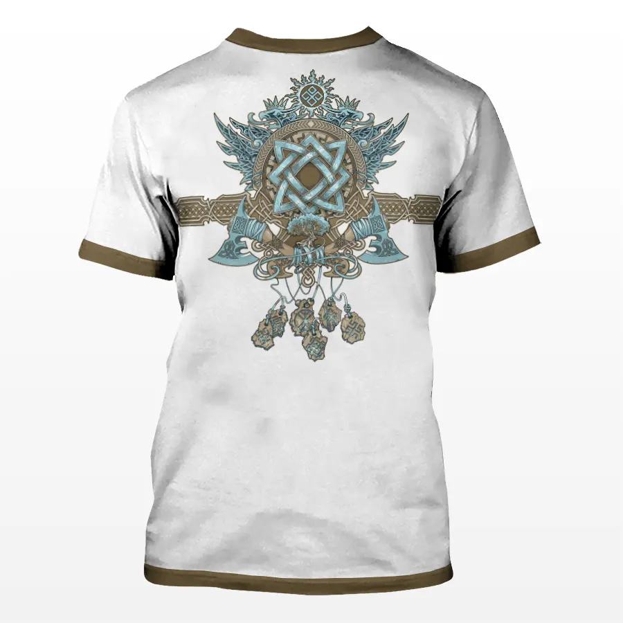 Fearless Viking T Shirt - norse wolf symbol Power Fearless Viking T Shirt - norse wolf symbol Power