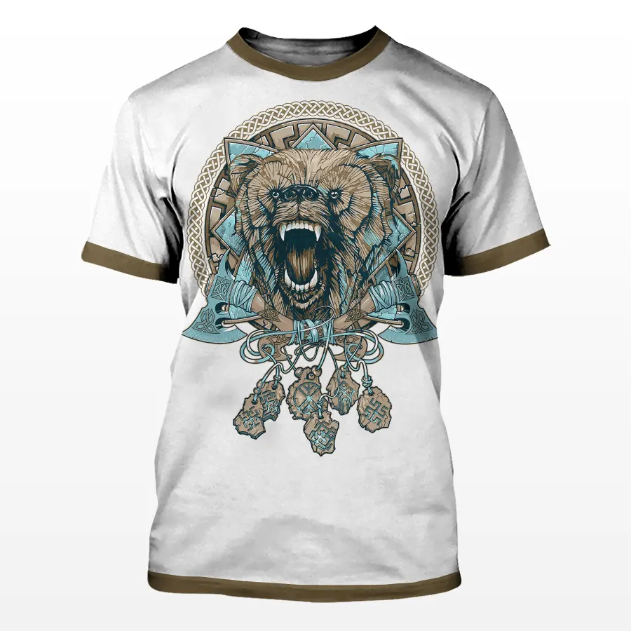 Fearless Viking T Shirt - norse wolf symbol Power Fearless Viking T Shirt - norse wolf symbol Power