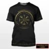 Norse Vegvisir Tee – Personalize Your Warrior Identity