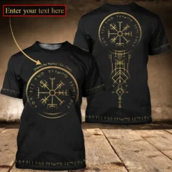 Norse Vegvisir Tee – Personalize Your Warrior Identity Norse Vegvisir Tee – Personalize Your Warrior Identity