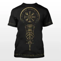 Norse Vegvisir Tee – Personalize Your Warrior Identity