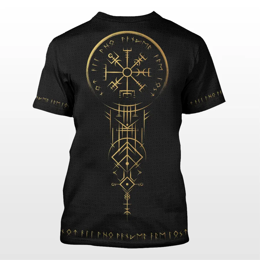 Norse Vegvisir Tee – Personalize Your Warrior Identity Norse Vegvisir Tee – Personalize Your Warrior Identity