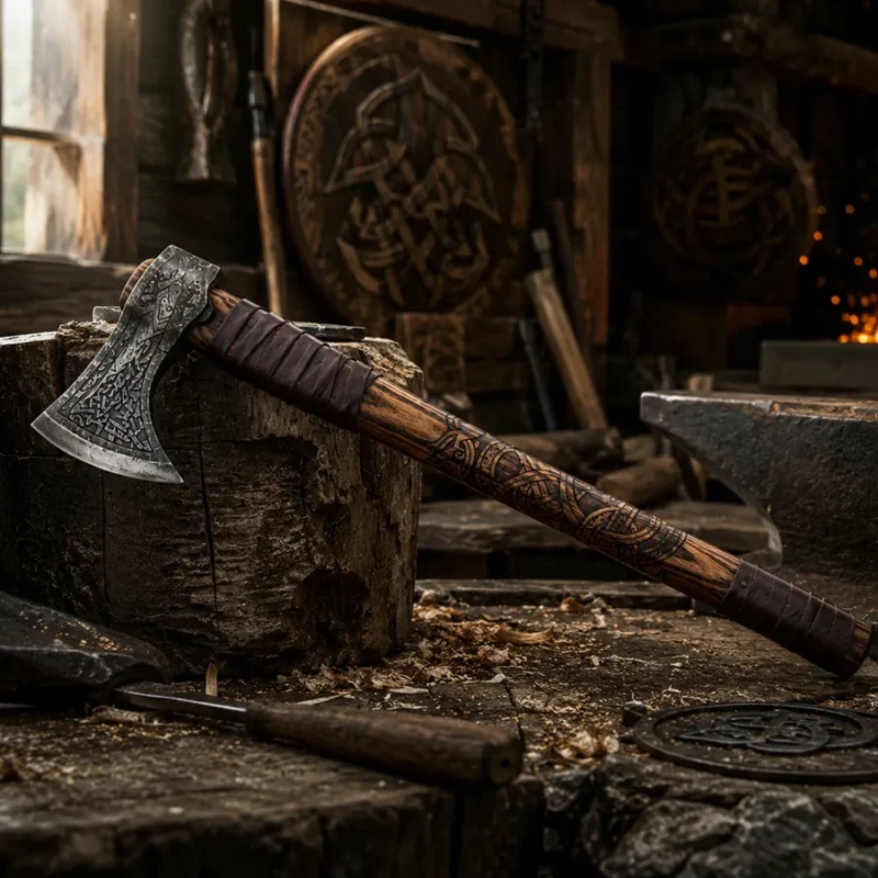 Viking Axe Significance Beyond History: Reasons for People’s Strong Connection to It Craftsmanship and the Artistic Beauty of the Viking Axe