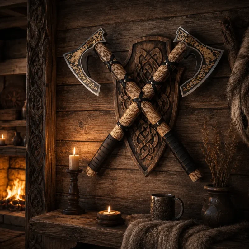 Viking Axe Jewelry and Decor: Wearing a Symbol That Reflects Your Values Viking Axe Decor: Bringing the Spirit of the North into Your Home